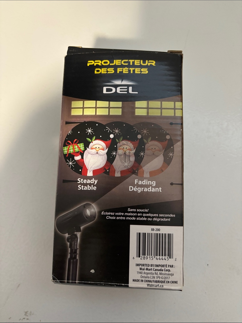 Holiday Projection Light - Black